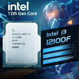 Processador Intel Core I3 12ª Geração 8 Threads 4.3ghz 60w na Aliexpress