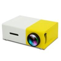 Projetor Portátil AAO Mini YG300 Pro, 1600 Lumens, USB, HDMI  - YG300PRO na KaBuM!