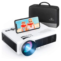 Projetor Portátil Vankyo Leisure 3W Pro LED, 60 ANSI Lumens, 1080p, Case, Wifi, Branco E Preto - Leisure3W Pro na KaBuM!