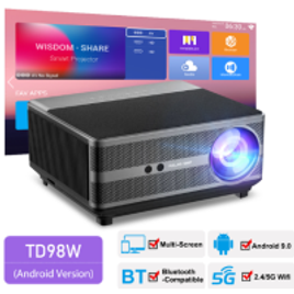Projetor TD98 ThundeaL Full HD 1080P na Aliexpress