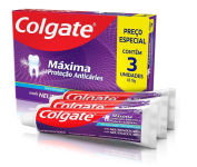 Promo Leve 3 Pague 2: Creme Dental Colgate Máxima Proteção Anticáries na Amazon