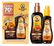 Promopack FPS 30 237ml + Acerador 125ml (70%), Australian Gold na Amazon