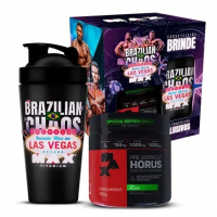 Promopack Hórus Invasão Vegas Pote 300g Sabor Mojito + Coqueteleira na Amazon
