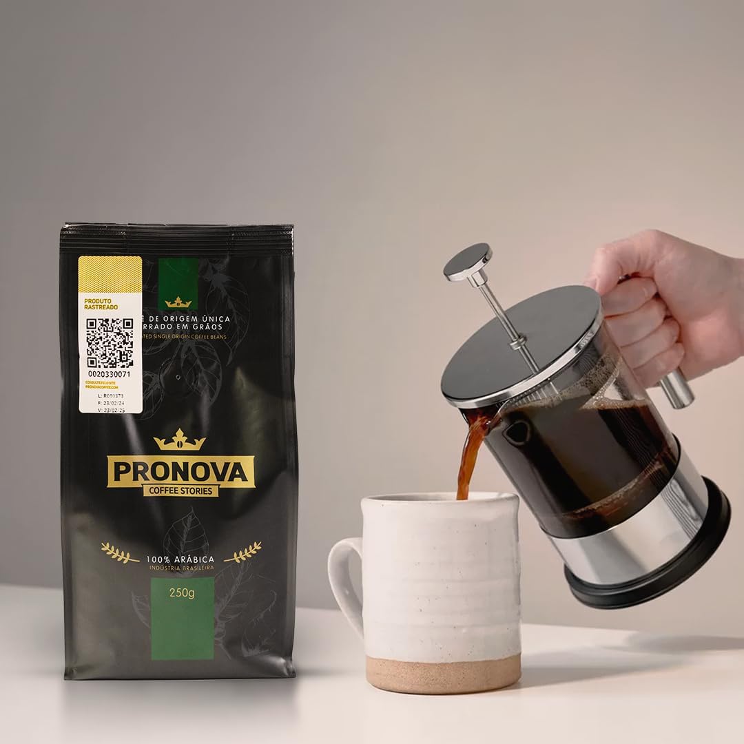 Pronova Coffee Stories Single Origin – Café Especial em Grãos 250g na Amazon