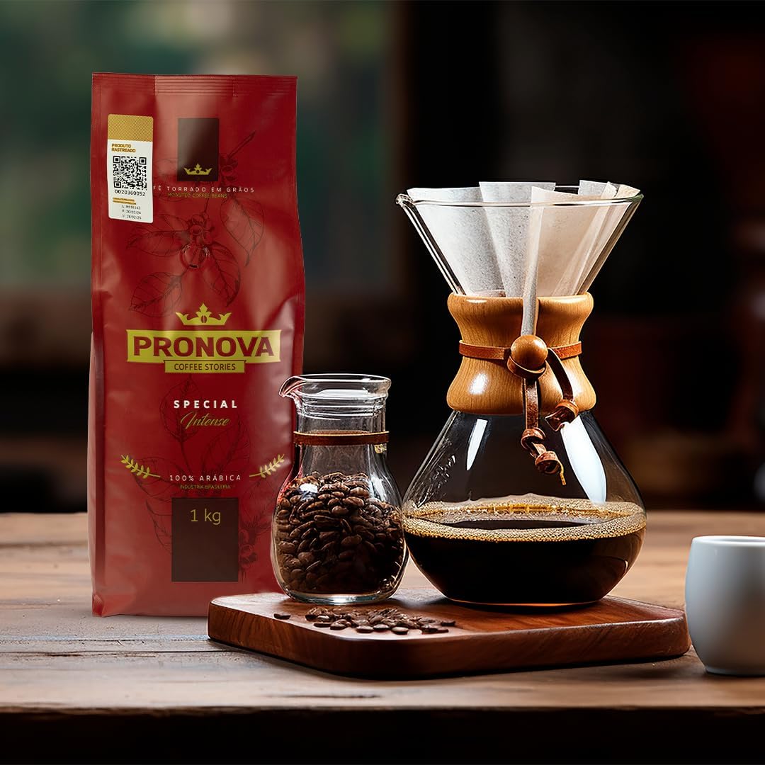 Pronova Coffee Stories Special Intense – Café Especial em Grãos 1kg na Amazon