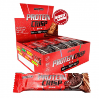 Protein Crisp Bar - 12 Unidades 45g Cookies And Cream - IntegralMédica na Amazon