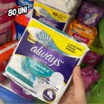 Protetor Diário Always Respirável – 80 unidades na Amazon