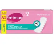 Protetor Diário Days Antibacteriana, 80 Unidades – Intimus na Amazon