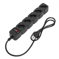 Protetor Eletrônico Filtro De Linha Com 5 Tomadas EPE 205 Preto Intelbras na Amazon