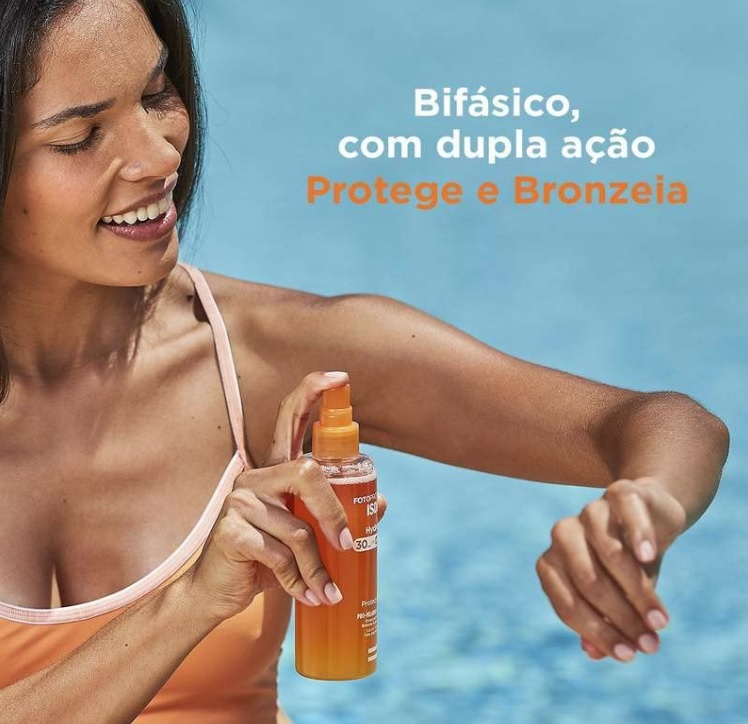 Protetor Solar Corporal ISDIN HydroOil FPS 30 – 200ml na Magazine Luiza
