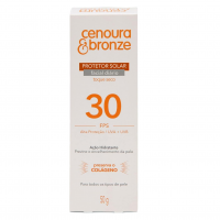 Protetor Solar Facial Cenoura & Bronze Fps 30 50G na Amazon
