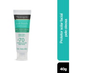 Protetor Solar Facial Derm Care, Neutrogena Sun Fresh – Pele Oleosa, Sem Cor, FPS 70, 40g na Amazon
