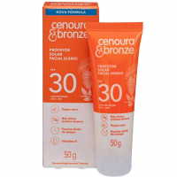 Protetor Solar Facial Diário FPS 30 Cenoura & Bronze 50g na Amazon