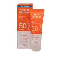 Protetor Solar Facial Diário FPS 50 Cenoura & Bronze 50g na Amazon