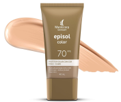 Protetor Solar Facial Episol Color FPS 70 – Efeito Base, Alta Proteção UVA e UVB, Toque Seco na Amazon
