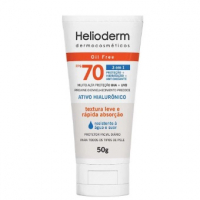 Protetor Solar Facial FPS 70 Helioderm Sem Cor 50g na Drogasil