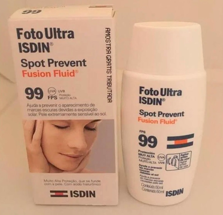 Protetor Solar Facial ISDIN Spot Prevent – Foto Ultra 50ml na Magazine Luiza