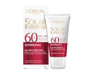 Protetor Solar Facial L’Oréal Paris Solar Expertise Antirrugas FPS60 – 40g na Amazon