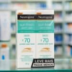 Protetor Solar Facial Para Pele Oleosa Derm Care, FPS 70, Sem Cor, Kit com 2 Unidades de 40g na Amazon