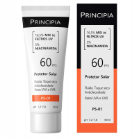 Protetor Solar Facial Principia FPS 60, 16,5% Mix De Filtros UV + 5% Niacinamida FPS 60 PS-01 Com 40ml na Amazon