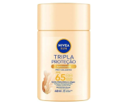 Protetor Solar Fluido Facial Tripla Proteção Antissinais FPS 65 – NIVEA SUN – 40ml na Amazon