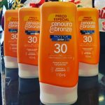 Protetor Solar FPS 30 Cenoura e Bronze 110ml E, Cenoura e Bronze na Amazon