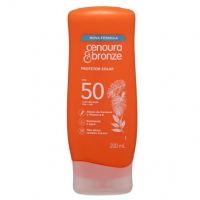 Protetor Solar FPS 50 Cenoura & Bronze 200ml na Amazon