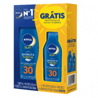 Protetor Solar Nivea Ph Fps30 200ml + Protetor Solar Nivea Ph Fps30 100ml na Pague Menos