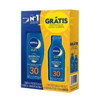 Protetor Solar Nivea Ph Fps30 200ml + Protetor Solar Nivea Ph Fps30 100ml na Pague Menos