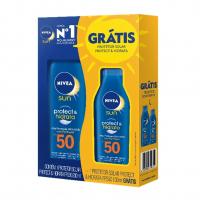 Protetor Solar Nivea Ph Fps50 200ml + Protetor Solar Nivea Ph Fps50 100ml na Pague Menos