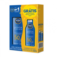 Protetor Solar Nivea Ph Fps50 200ml + Protetor Solar Nivea Ph Fps50 100ml na Pague Menos