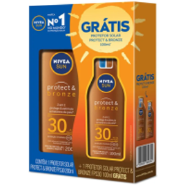Protetor Solar Nivea Protect Bronze Fps 30 200ml na Panvel Farmácias