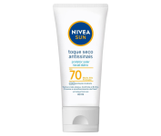 Protetor Solar NIVEA SUN Facial Toque Seco Antissinais FPS 70 40ml na Amazon