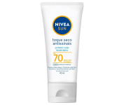 Protetor Solar NIVEA SUN Facial Toque Seco Antissinais FPS 70 40ml na Amazon