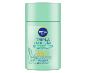 Protetor Solar NIVEA SUN Fluido Facial Tripla Proteção Controle de Oleosidade FPS 65 40ml na Amazon