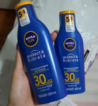 Protetor Solar Nivea Sun FPS 30 200ml + Protetor Solar Nivea Sun FPS 30 100ml na Amazon
