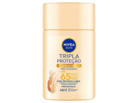 Protetor Solar NIVEA SUN – Fluido Facial Tripla Proteção Antissinais FPS 65 – 40ml na Amazon