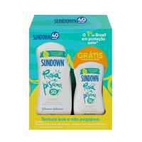 Protetor Solar Sundown Praia & Piscina FPS 50, 200ml + 120ml GRÁTIS na Pague Menos