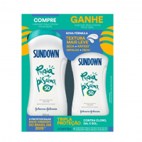 Protetor Solar Sundown Praia E Piscina Fps50 200ml + Protetor Solar Sundown Praia E Piscina Fps50 120ml na Pague Menos