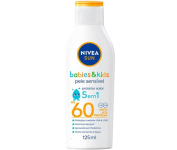 Protetor Solar – NIVEA SUN – Kids & Babies – Pele Sensível FPS 60 – 125ml na Amazon