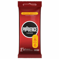 Prudence Preservativo Lubrificado Branco Pacote De 8 na Amazon