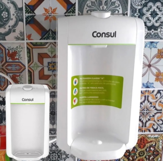 Purificador de Água Consul Branco CPC31AB – Água Natural na Magazine Luiza