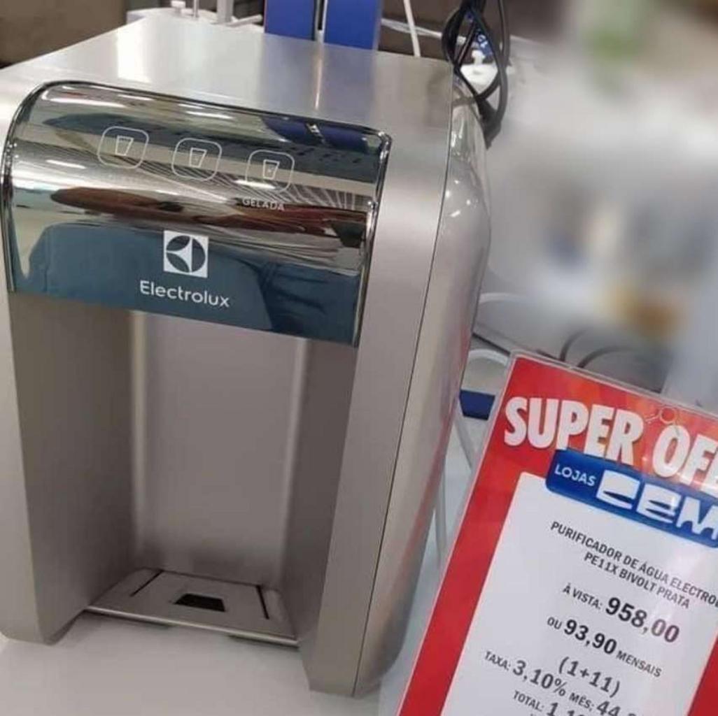 Purificador de água Electrolux – Gelada, Fria e Natural Elétrico Touch (PE11X) na Shopclub
