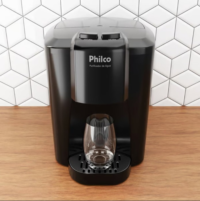 Purificador de Água Eletrônico Philco PBE05CF Preto Bivolt na Magazine Luiza