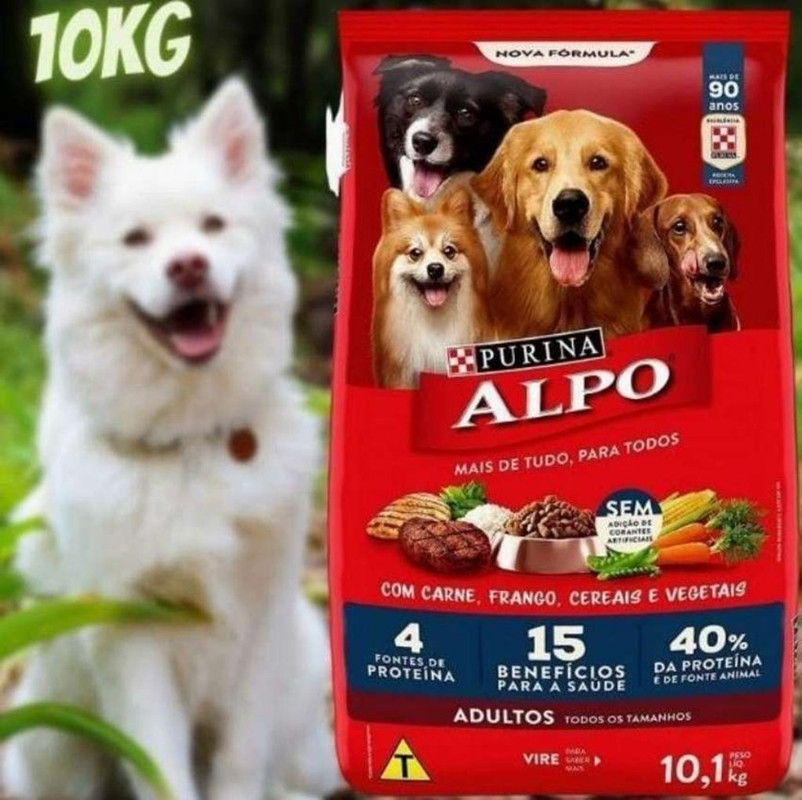 Purina Alpo Alpo – Ração Cães Adultos Carne E Frango 10,1Kg na Amazon