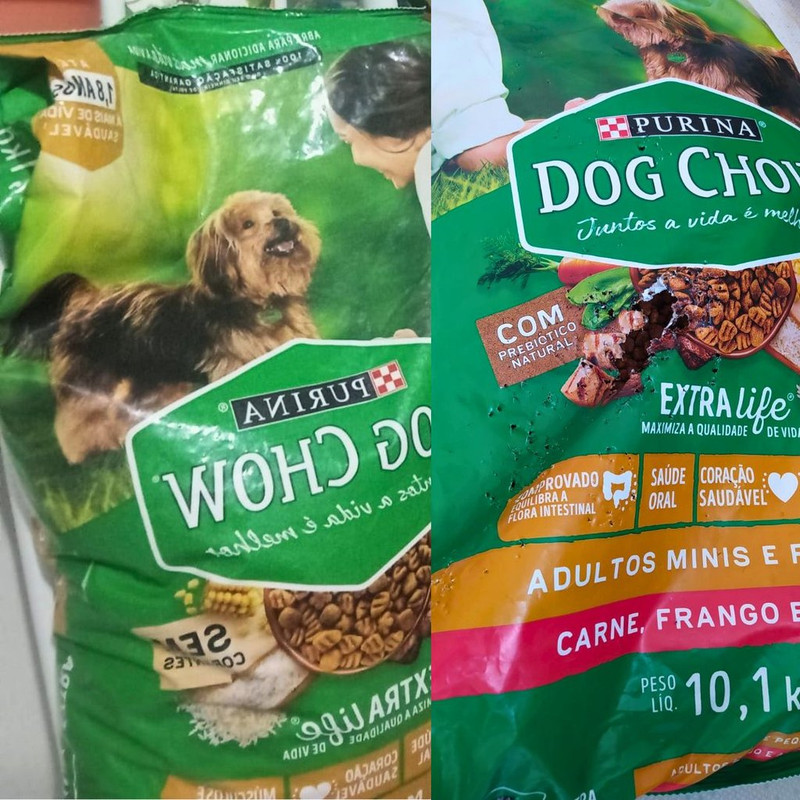 Purina Dog Chow Ração Cães Adultos Pequenos Dog Chow Carne E Frango 10 1Kg na Amazon