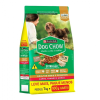 PURINA® DOG CHOW®Adultos Médios E Grandes Carne, Frango E Arroz 10,1Kg Grts 1Kg (Bônus Bag) na Amazon