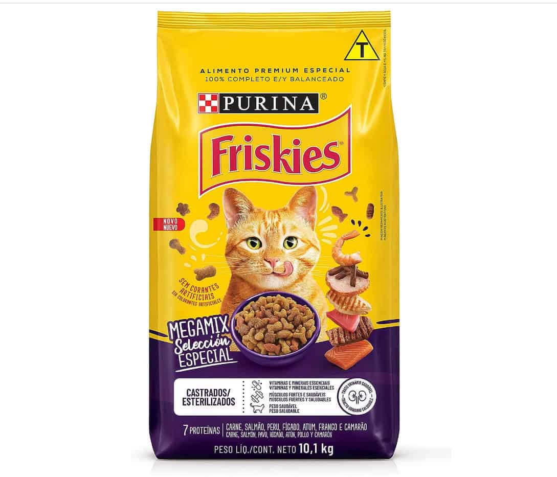 Purina Friskies Friskies Megamix Castrados 10 1Kg na Amazon