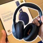 QCY H3 ANC Fone de Ouvido Bluetooth, Cancelamento de Ruído Ativo Headphone Bluetooth 5.3 Headset com Microfone, Certificação Hi-Res Audio, Conexão Multipontos, 60 horas reprodução (Preto) na Amazon