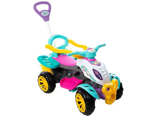 Quadriciclo Infantil a Pedal Magical – Maral com Empurrador – Magazine na Magazine Luiza
